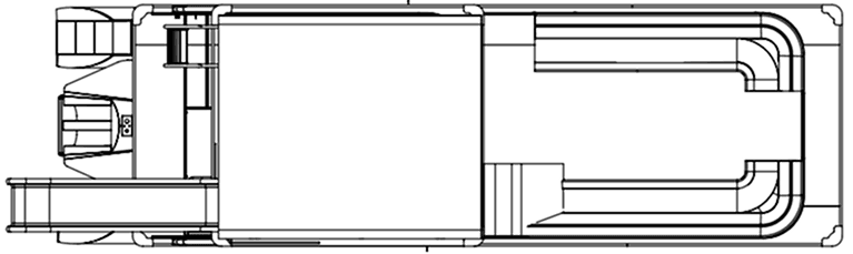 Planta do F BOAT 9500 DUPLO DECK — opção 2