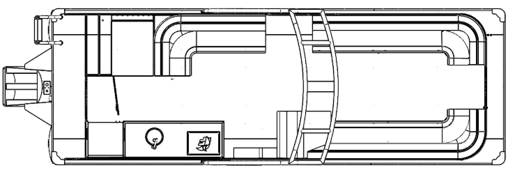 Planta do F BOAT X — opção 2